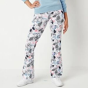 Juniors Stitch 626 Flare Womens Mid Rise Flare Pull-On Pants Size XL